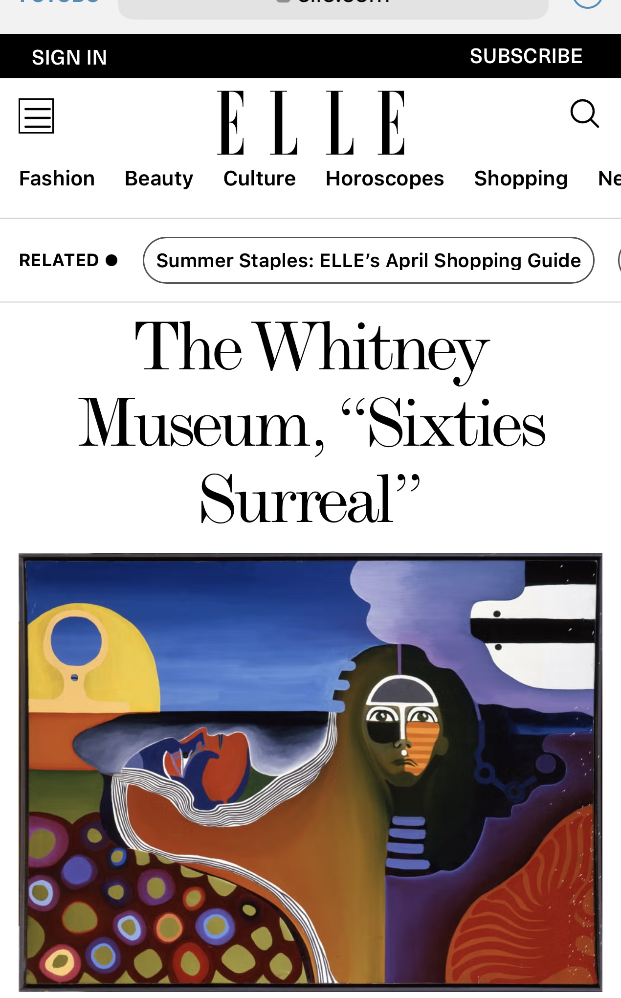 Бренд POLA представлений в ELLE арт-підбірці